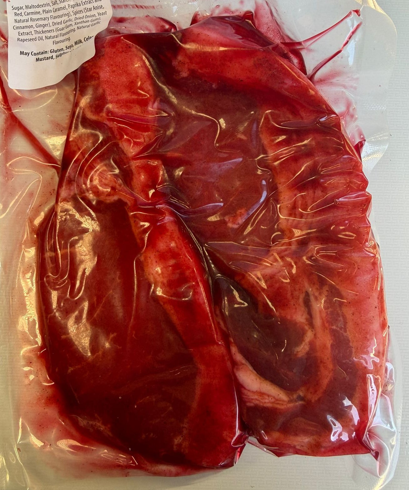 Chinese pork loin steak