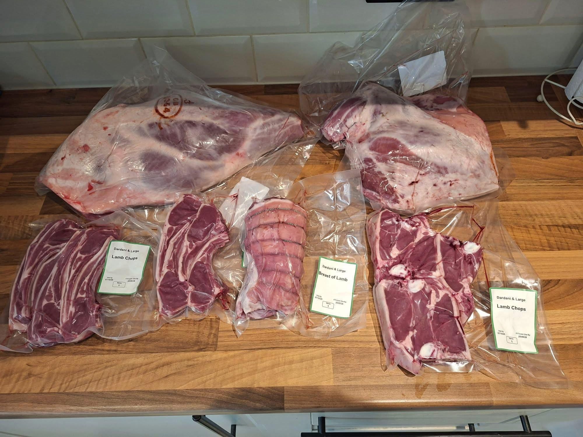 1/2 lamb box