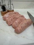 Gluten free plain sausages